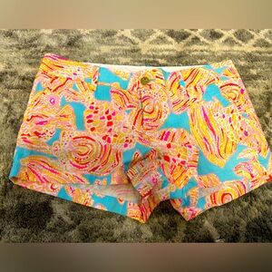 Lilly Pulitzer the Walsh tini bikini blue pink fish print size 14, never worn!